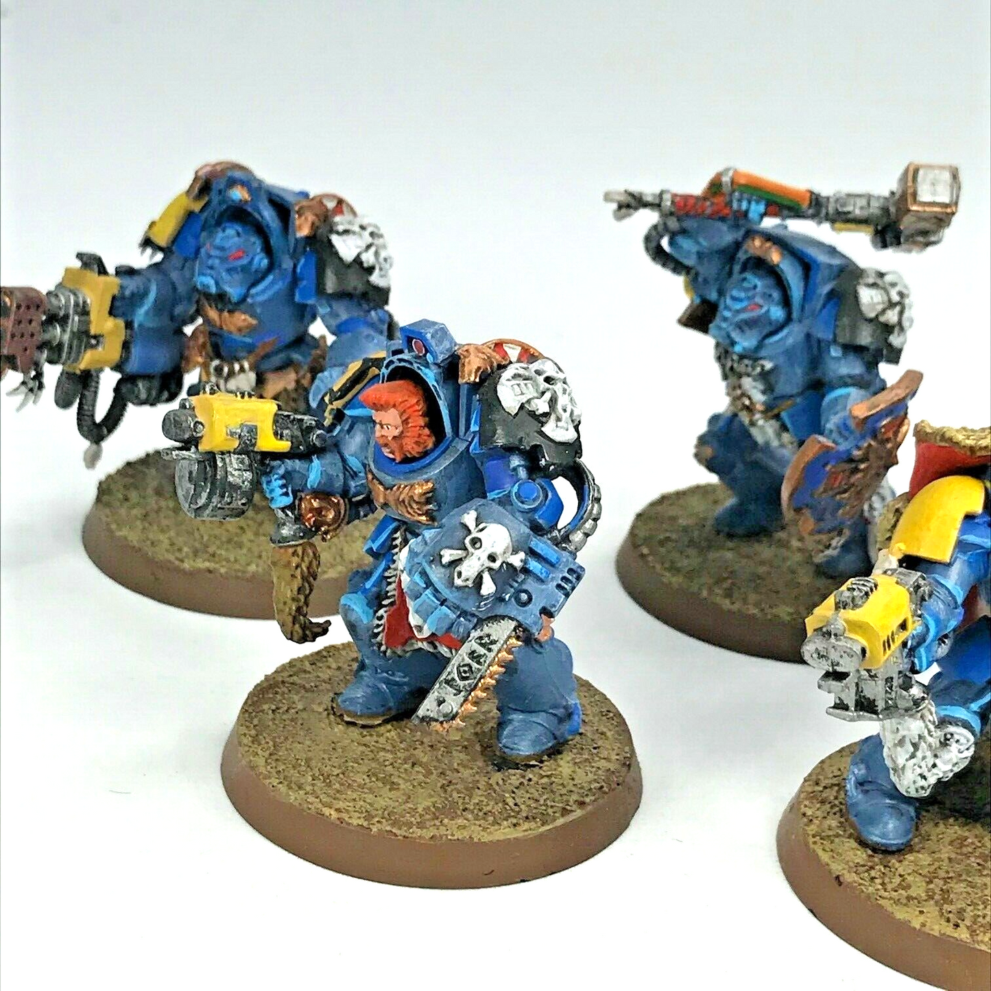 Wolf Guard Terminators Space Marines - Painted - Warhammer 40K C2446