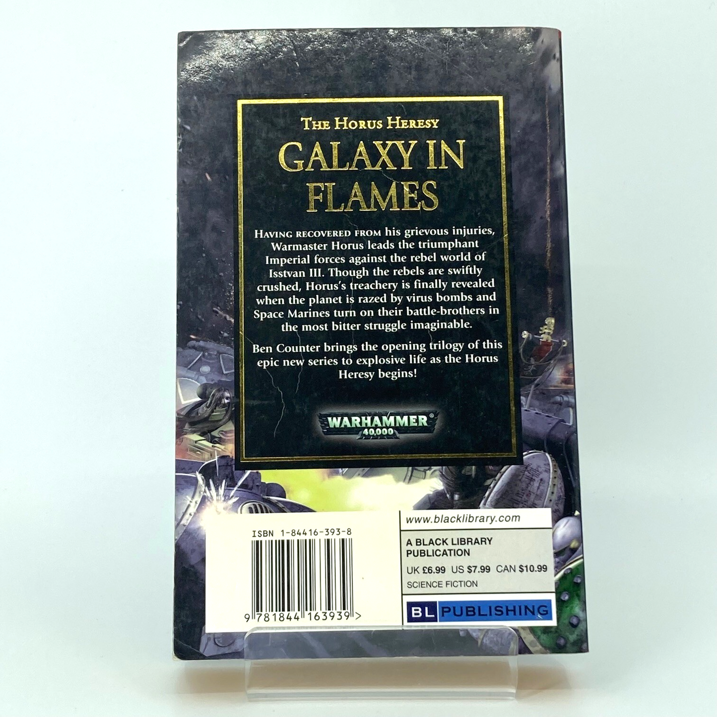 Galaxy In Flames - Ben Counter - Paperback 2006 Black Library Horus Heresy M575