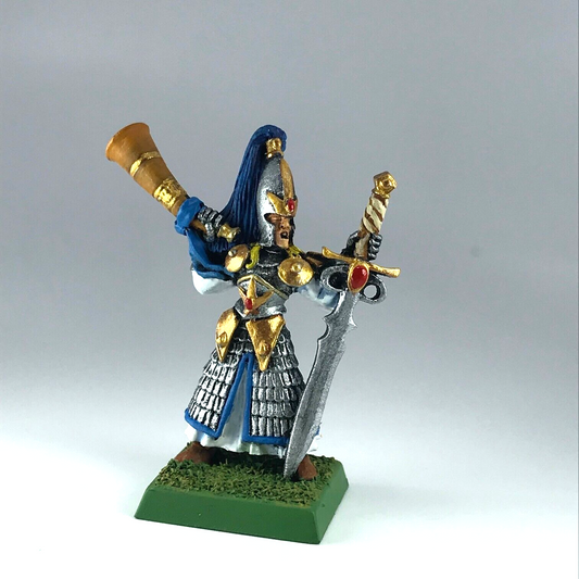 High Elves Swordmaster of Hoeth Musician - Warhammer Fantasy Classic Metal X2394