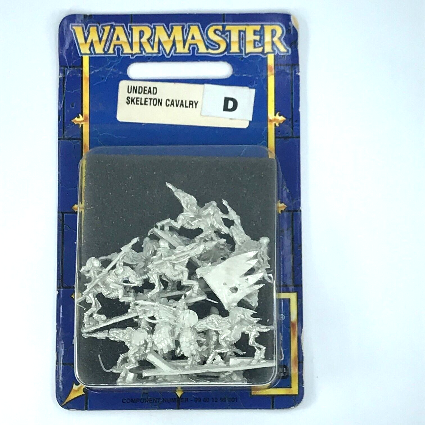 Metal Undead Skeleton Cavalry - OOP - Warmaster Warhammer C121