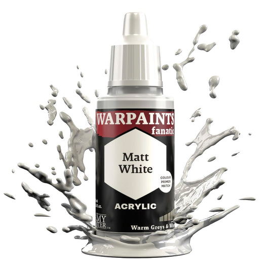 Matt White Paint - Warpaints Fanatic 18ml - The Army Painter