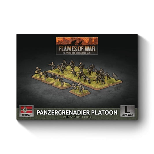 Panzergrenadier Platoon - Late-War - Brand New - Flames of War