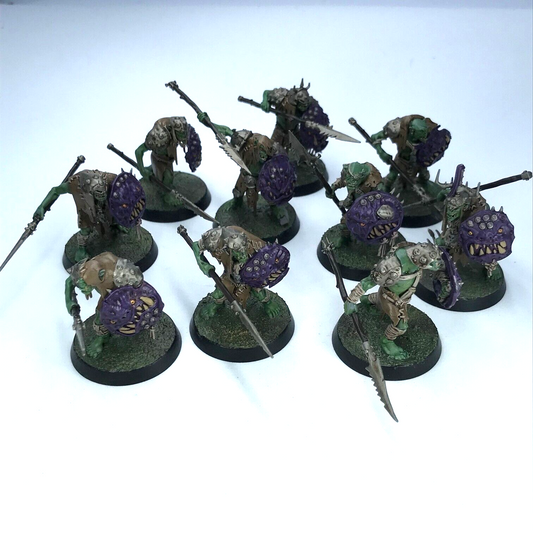 Gutrippaz with Stikkas Orruk Warclans - Painted - Warhammer Age of Sigmar C2276