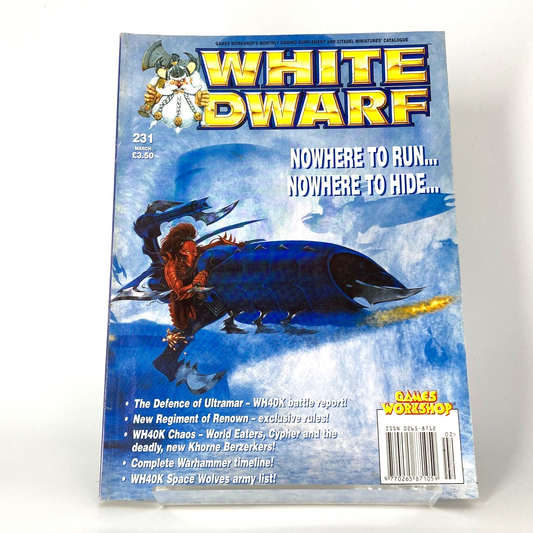 White Dwarf 231 Magazine Games Workshop Warhammer Fantasy 40,000 40K M1400