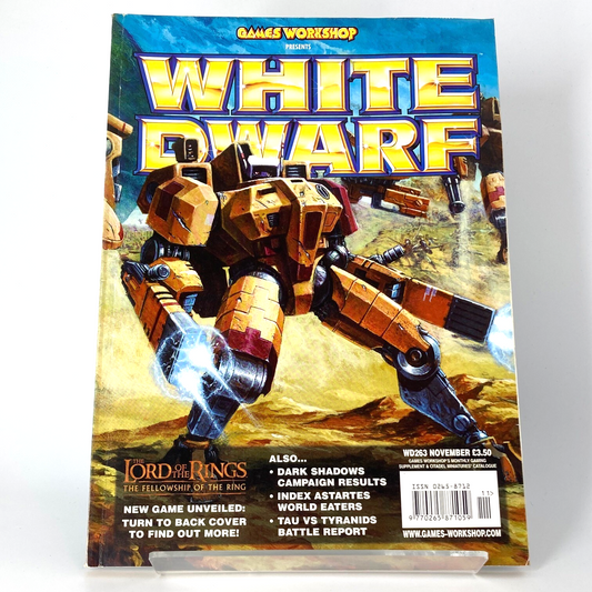 White Dwarf 263 Magazine Games Workshop Warhammer Fantasy 40,000 40K M1454