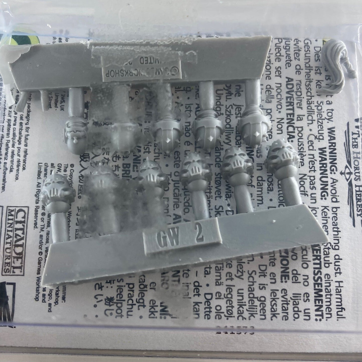 MKVI Heads Sons of Horus - Warhammer Horus Heresy Games Workshop W279