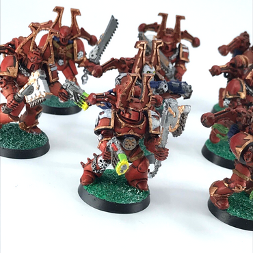 Classic Khorne Beserkers Chaos Space Marines - Painted Warhammer 40K C3766