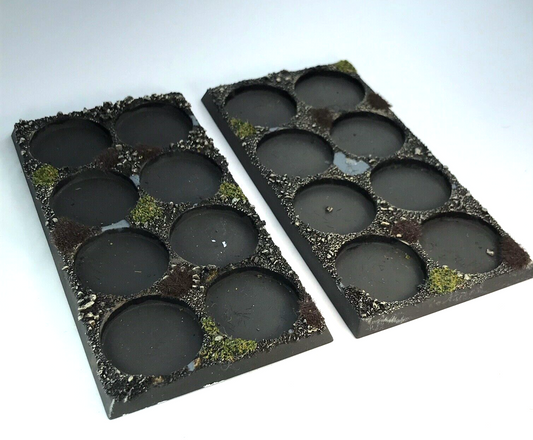 LOTR Movement Trays Painted & Based Chipped Warhammer Lord of the Rings C1835