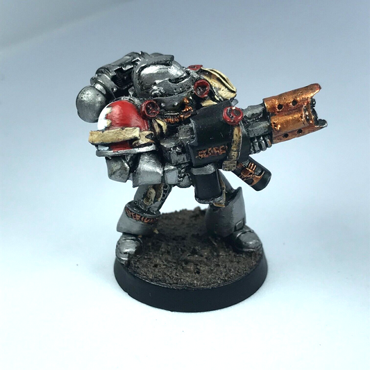Metal Classic Grey Knight With Incinerator Space Marine - Warhammer 40K X11001