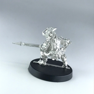 Moria Goblin Armoured Spearman - Warhammer / Lord of the Rings Metal X11658