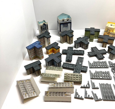 City Terrain Buildings - Epic Armageddon Warhammer 40k Games Workshop TR25