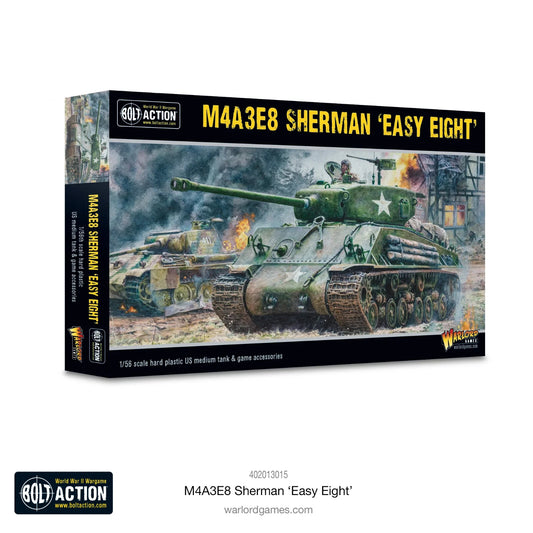M4A3E8 Sherman 'Easy Eight' Tank US - Warlord Games Bolt Action Miniatures