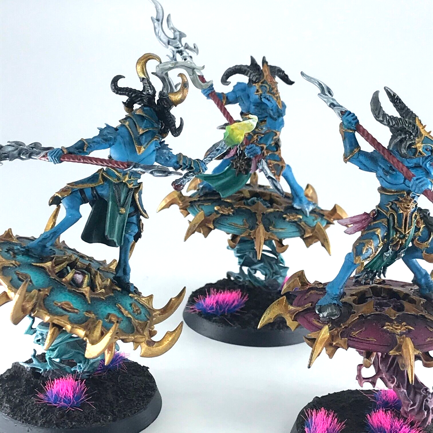 Tzaangor Enlightened Tzeentch Chaos Warhammer Age of Sigmar Painted BOX236