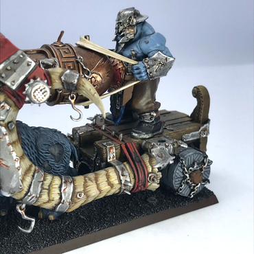 Ironblaster Cannon Ogor Mawtribes - Painted - Warhammer Fantasy Games Workshop