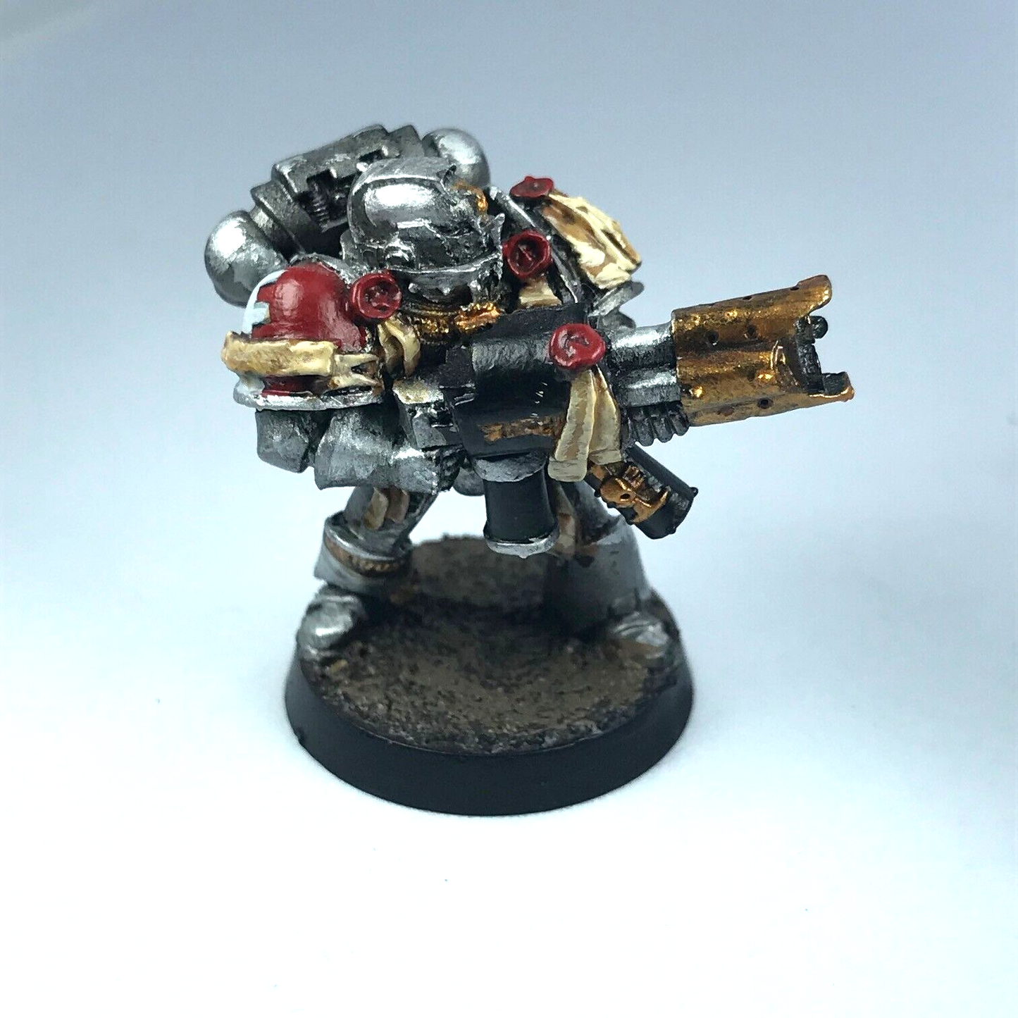 Metal Classic Grey Knight With Incinerator Space Marine - Warhammer 40K X8881