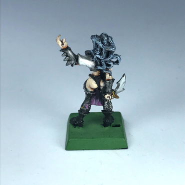 Classic Metal Dark Elves Elf Witch Elf Warrior - Warhammer Fantasy X12130