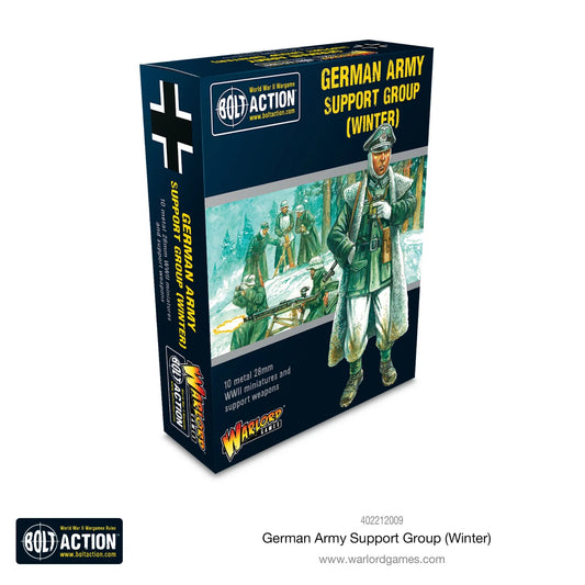 German Army Support Group (Winter) - Warlord Games Bolt Action Miniatures
