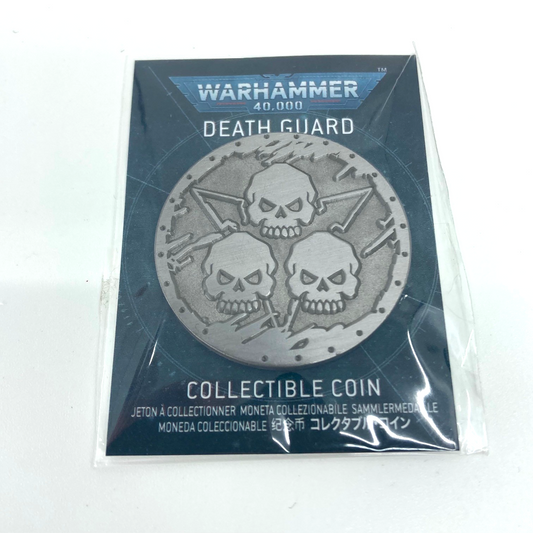 Death Guard - Collectible Coin - Warhammer 40K Games Workshop Metal X1682