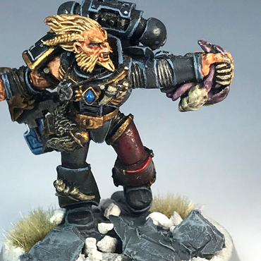 Metal Space Wolves Wulfen Space Marine - Painted - Warhammer 40K X9895