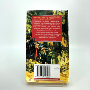 Men At Arms - Discworld Terry Pratchett - 1993 Corgi 2nd Printing M1799