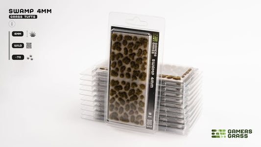 Swamp Grass Tufts 4mm - Model Basing - Gamers Grass