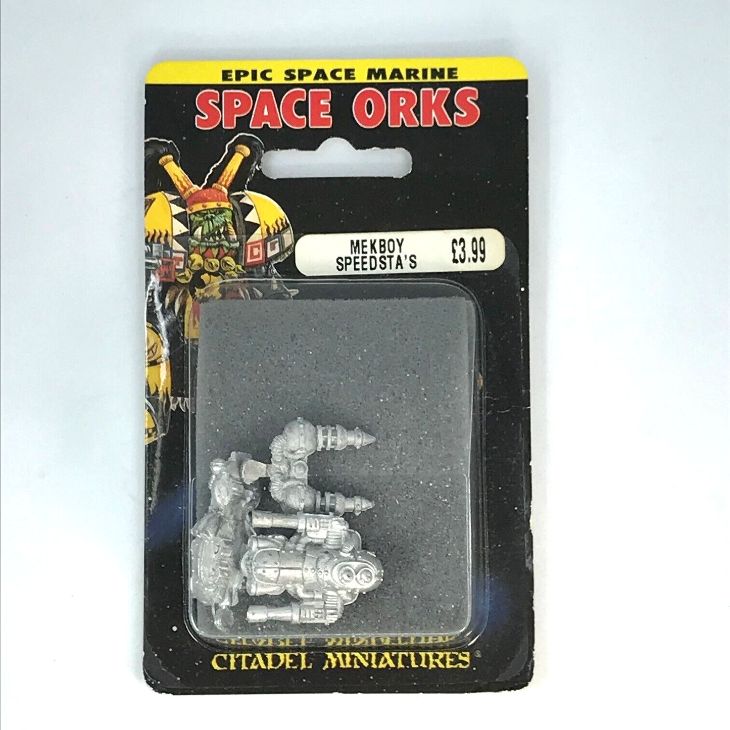 Epic Space Ork Mekboy Speedstas Blister OOP - Epic Armageddon Warhammer C765