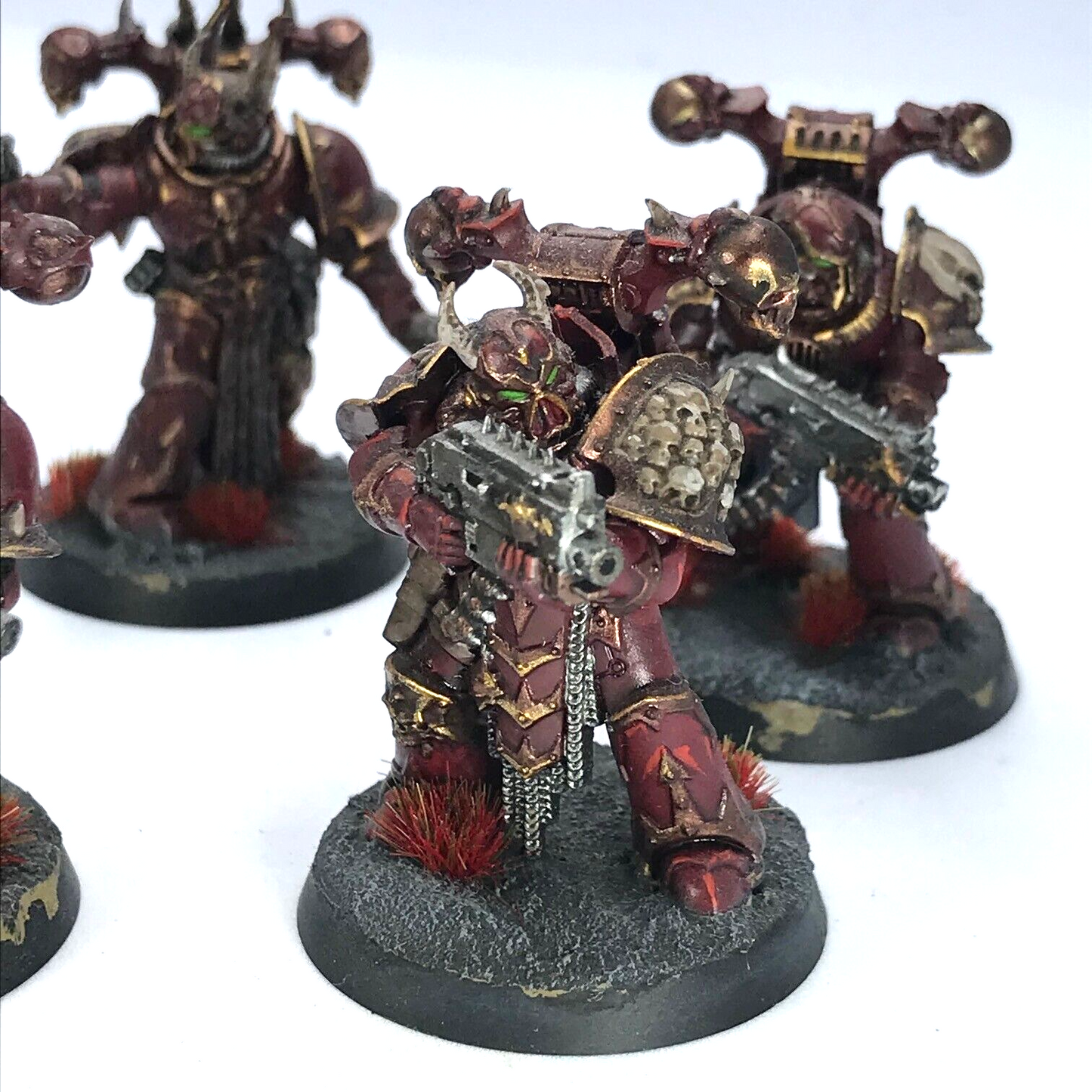 Chaos Space Marine Squad - Painted - Warhammer 40K C21