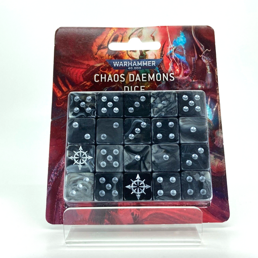 Chaos Daemons D6 Dice - Warhammer 40k Games Workshop (2)