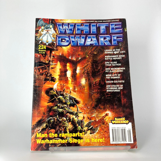 White Dwarf 224 Magazine Games Workshop Warhammer Fantasy 40,000 40K M1595