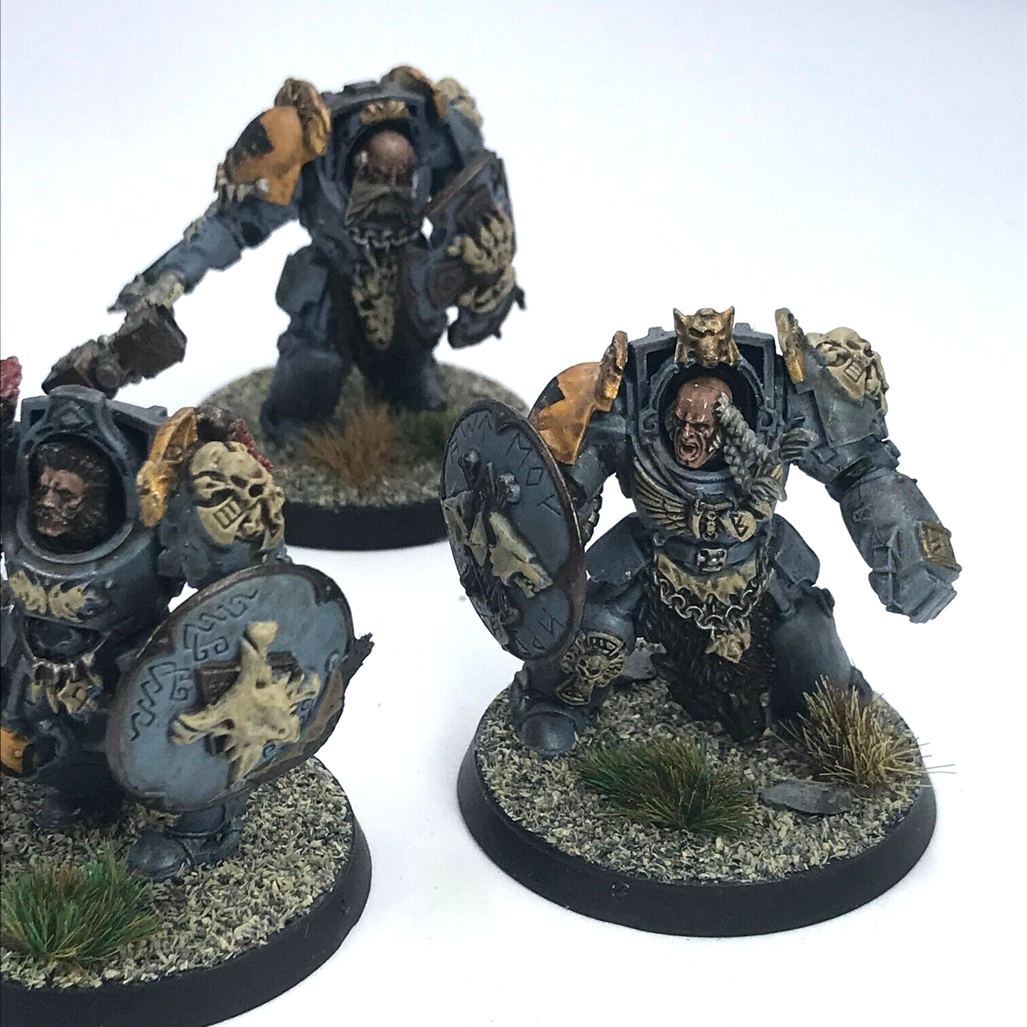 Terminator Squad Space Wolves Space Marines - Painted - Warhammer 40K C836