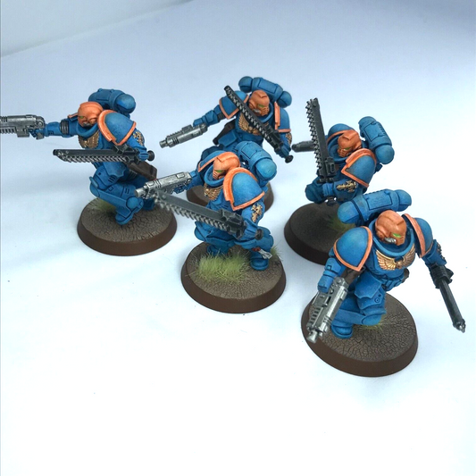 Space Marine Assault Intercessors - Painted - Warhammer 40K C3355
