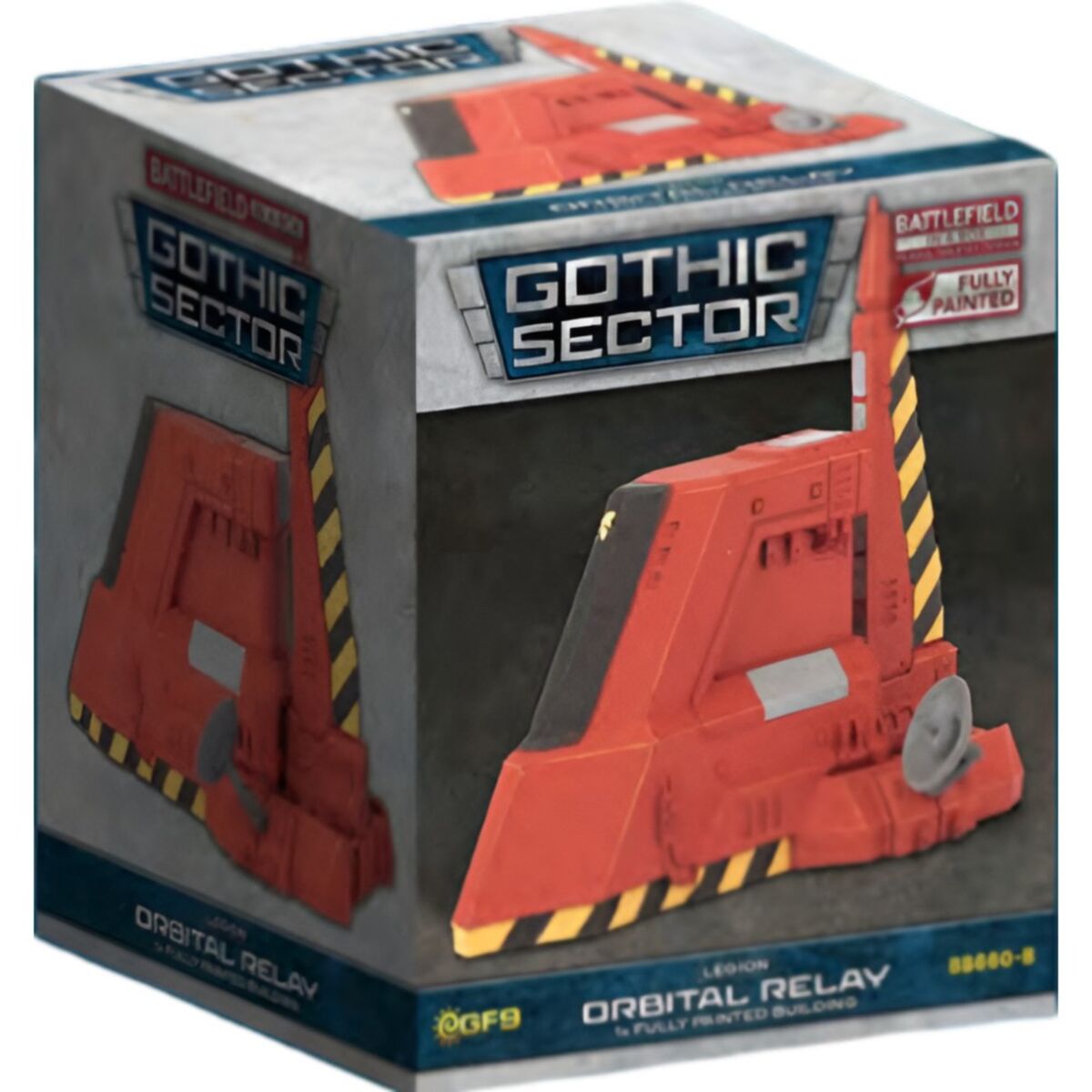 Pre-order: Gothic Sector: Legion Orbital Relay - Red Paint Scheme - Battlefield In A Box - Brand New