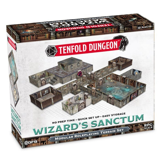 Wizard's Sanctum: Modular Terrain Set - Tenfold Dungeon Gale Force 9 GF9
