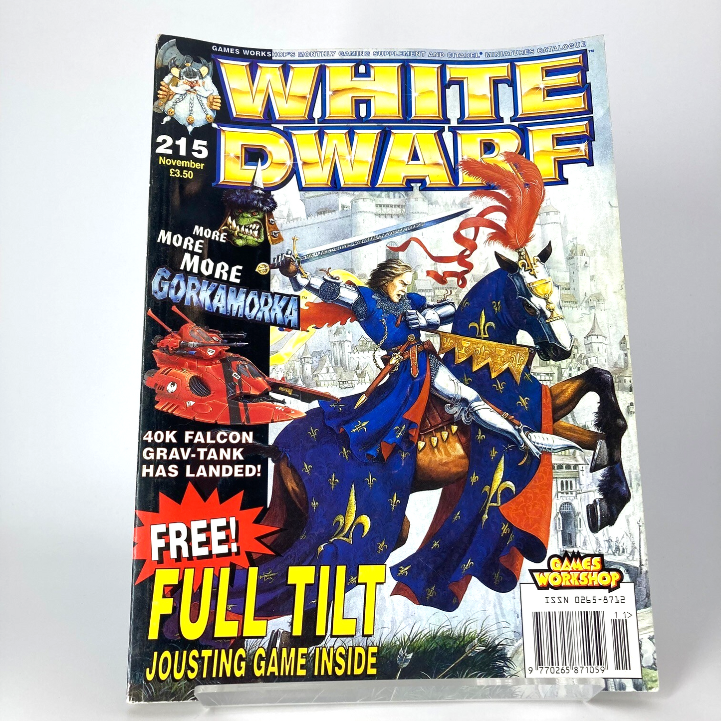 White Dwarf 215 Magazine Games Workshop Warhammer Fantasy 40,000 40K M1556