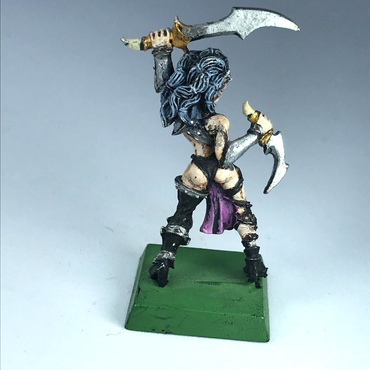 Classic Metal Dark Elves Elf Witch Elf Warrior - Warhammer Fantasy X11505
