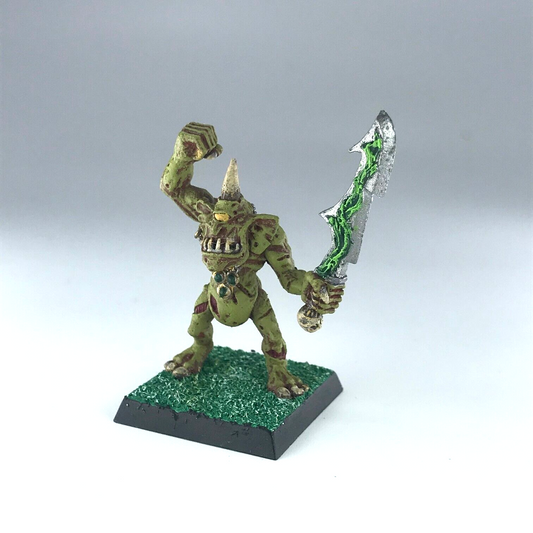Plaguebearer of Nurgle Chaos Daemons Citadel - Warhammer Fantasy Metal X3184