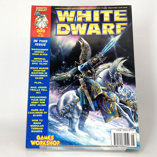 White Dwarf 209 Magazine Games Workshop Warhammer Fantasy 40,000 40K M1338