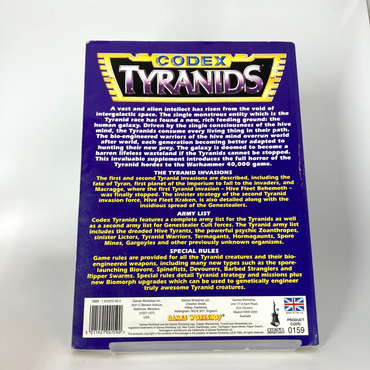 Tyranids Codex Supplement - 2nd Edition Warhammer 40k Games Workshop M1736