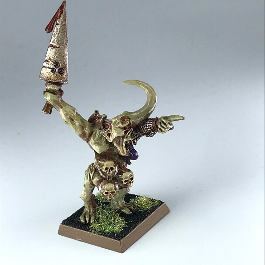 Plague Bearer of Nurgle Champion Chaos Daemons - Warhammer Fantasy Metal X3137