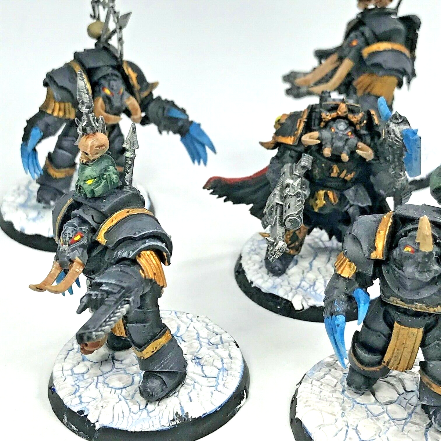 Chaos Space Marine Terminators - Painted - Warhammer 40K C2466