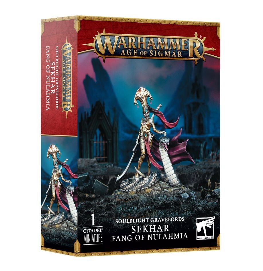 Sekhar Fang Of Nulhamia - Soulblight Gravelords - Brand New - Warhammer AOS GW