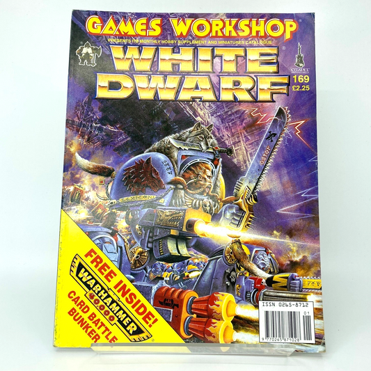 White Dwarf 169 Magazine Games Workshop Warhammer Fantasy 40,000 40K M565