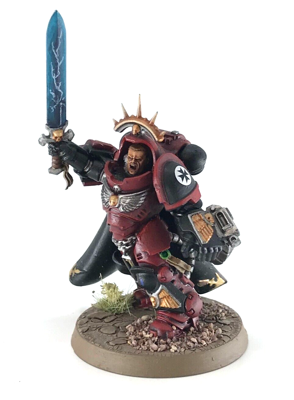 DARK IMPERIUM PRIMARIS Space Marine Captain in Gravis Armour Sergeant DARK IMPERIUM PRIMARIS Space Marine Captain in Gravis Armour Sergeant