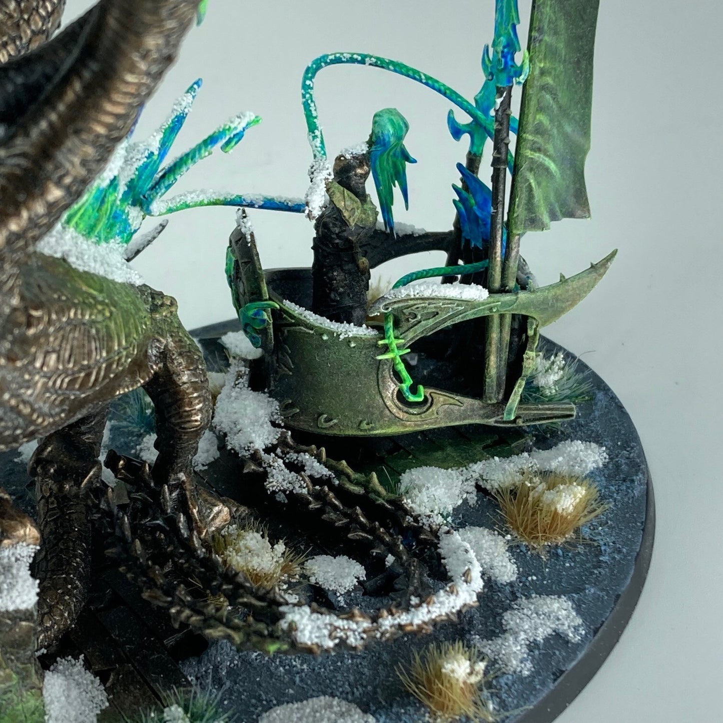War Hydra Kitbash Dark Elves Cities of Sigmar - Warhammer Age of Sigmar Painted