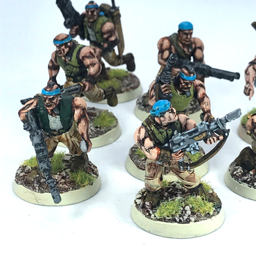 Imperial Guard Catachan Section Squad - Painted - Warhammer 40K C1339