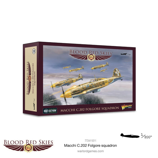 Blood Red Skies: Macchi C.202 Folgore Squadron - Bolt Action Warlord Games