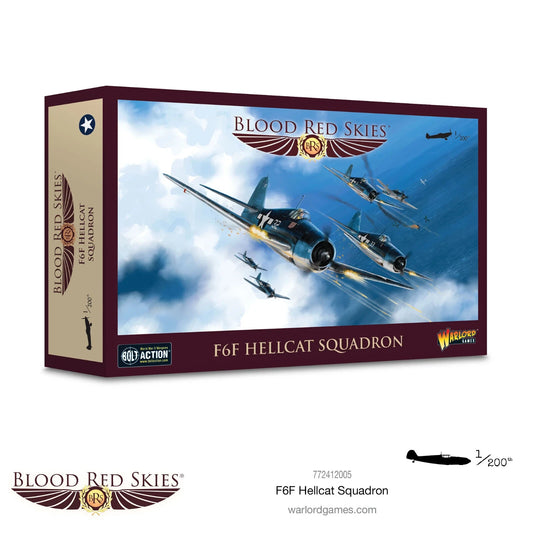 Blood Red Skies: F6F Hellcat Squadron - Bolt Action Warlord Games Miniatures