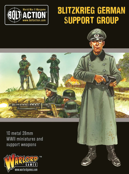 Blitzkrieg German Support Group - Warlord Games Bolt Action Miniatures