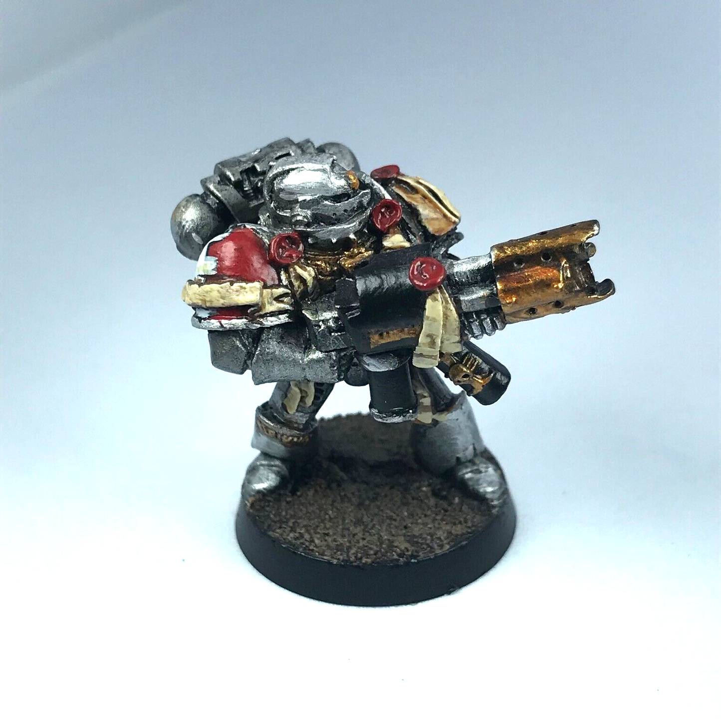 Metal Classic Grey Knight With Incinerator Space Marine - Warhammer 40K X11393