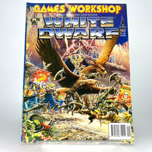 White Dwarf 153 Magazine Games Workshop Warhammer Fantasy 40,000 40K M1050